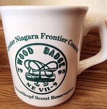 Vintage Boy Scouts 1993 Wood Badge NE VII-9 Greater Niagara Frontier Mug - $9.49