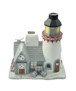 Lighthouse-Themed Ceramic Tea Light Candle Holder By Party Lite - €16,48 EUR