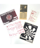The White Stripes 1999 Gig Repro Handbill Clipping Iron-On TMR Vault #26... - £15.09 GBP