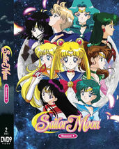 Dvd Anime Sailor Moon Sea 1 VOL.1-46 End English Dubbed Region All + Free Ship - £31.62 GBP