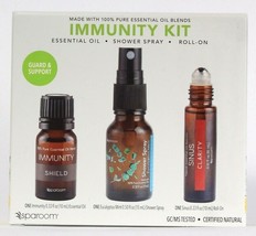 Sparoom Certified 100% Pure Essential Oil Blends 3 Ct Immunity Kit GC/MS... - $37.99