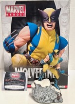 Marvel Heros 1:12 Wolverine Hand Painted Metal Statue, Corgi (2006) #155... - £41.04 GBP