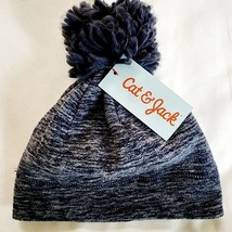 Cat &amp; Jack Baby/Toddler Boys&#39; Navy Blue Beanie Hat Size: 12-24M (NWT) - €5,95 EUR