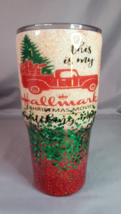 This is My Hallmark Christmas Movie Watching Cup Glitter Steel Tumbler 30oz - $34.60
