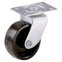 Everbilt Home Plastic Swivel Bearing Plate Casters 4 Pack,Black Size 1-5/8 Inch - £15.64 GBP