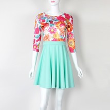 New  Sweet Kawaii A-line Dress  Printed Beach Summer Dresses Robe Femme  Empire  - £59.62 GBP