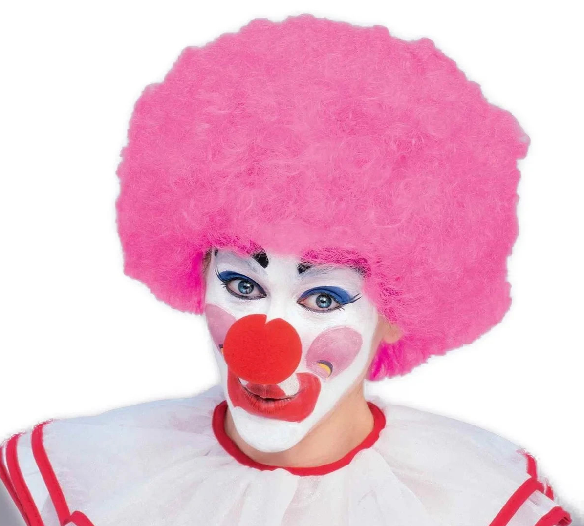 FORUM PINK AFRO CLOWN WIG CIRCUS HALLOWEEN COSTUME ACCESSORY ONE SIZE 23093 Item image 2