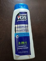 2 Pc VO5 Dandruff 2 in 1 Shampoo + Conditioner 14.2 oz Discontinued  - £29.78 GBP