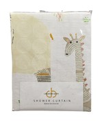 Animal Crackers Shower Curtain In Natural 72&quot;x72&quot; By Creative Bath 100% ... - €8,46 EUR