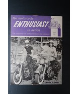 Vintage Harley-Davidson Enthusiast Magazine Laconia June 1962 Female Riders - €17,15 EUR