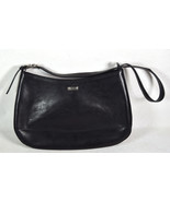 Oroton Womens Purse Vintage Black Leather Purse Shoulder Bag  - $135.82 CAD