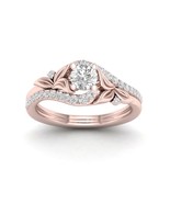 Authenticity Guarantee 
14K Rose Gold 5/8ct TDW Diamond Bypass Promise Ring - $1,339.99