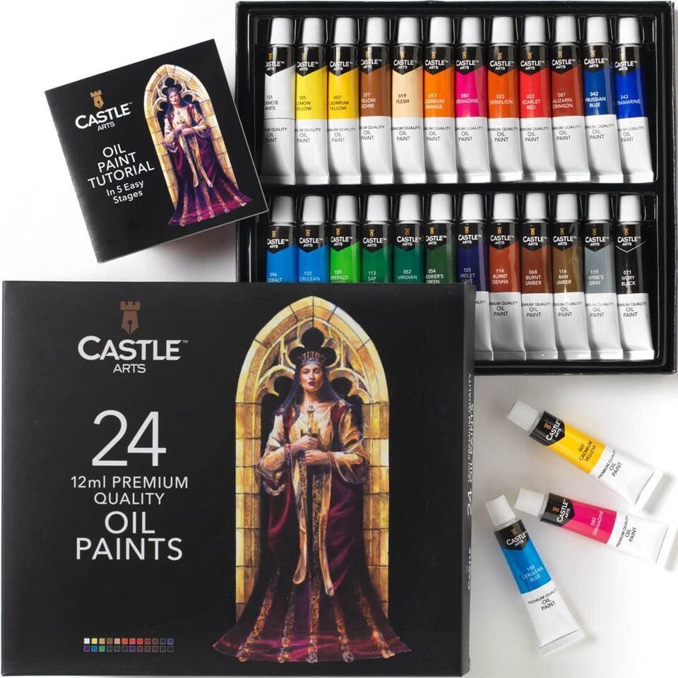 Artistic Impressions: 24-Piece Paint Set - Vibrant Colors for Artists of All Lev