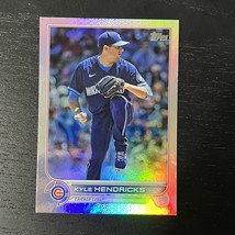 2022 Topps Series 1 Baseball Kyle Hendricks Rainbow Foil Base #168 Chicago Cubs - £1.54 GBP