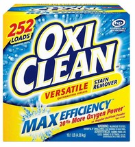 OxiClean Max Efficiency Stain Remover Strongest Formula CLEAN versatile 8.08 Lb - £21.86 GBP