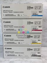 3 Genuine Canon iR Adv. C256,C259 Cyan, Magenta, Yellow Drum Unit GPR58,... - $688.05