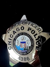 Chicago Illinois Police Officer (black-various numbers) - $50.00