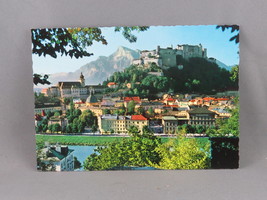 Vintage Postcard - Salzburg Fortress and Town - Montana - $15.00