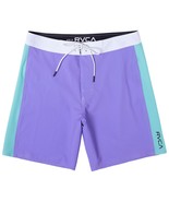 RVCA Mens Apex Swim Trunks Size 36 Color Iris - £53.47 GBP