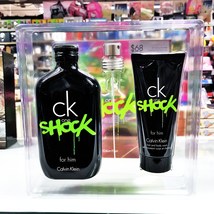 CK One Shock by Calvin Klein 2-pcs Set for Men 6.7 fl.oz + 3.4 Oz Body Wash - £49.81 GBP