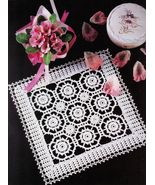8X Advanced Blossoms Southern Hospitality Roses of Picardy Crochet Doily... - £7.89 GBP