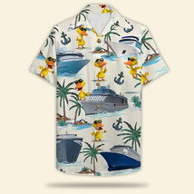 Cruising Ducks HAWAIIAN Shirt 3D, Cruise Trips Summer Shirt, Aloha Beach... - £8.17 GBP+