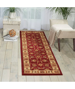 NOURISON PARAMOUNT Beige Área de Alfombra 66cm x 221cm - Rojo - €38,16 EUR