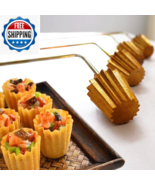 Pie Tee Top Hat Tart Patty Shell Brass Copper Mold Croustade Mini Tart M... - €28,77 EUR