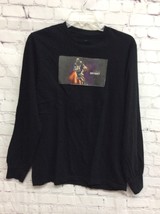 Kobe Bryant Market Trendz Mens Black Pullover Long Sleeve Graphic T-Shirt M - £11.92 GBP
