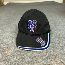 New York Mets Mens Hat Cap Adjustable Black Blue 2009 Inaugural Citi Fie... - £27.61 GBP