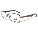 Ray-Ban RB1030 4008 Kinder Brille Rahmen Grau Rot Gestreift Draht Rim 47... - £18.54 GBP