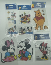 Lot Of Disney Mickey Minnie Winnie The Pooh Stickers Scrapbook - $9.04