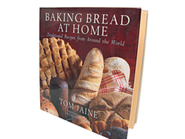 Cookbook Baking Bread At Home Traditional Recipes Around The World Tom Jaine Vtg - £12.94 GBP