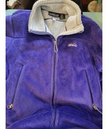 Vtg PATAGONIA sz M R2 Midweight Fleece Jacket -Periwinkle Blue 2002 #210 - $46.93 CAD
