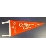 Vintage 1960s The California Cuties Baseball Pennant Orange 17.5&quot; - $37.62