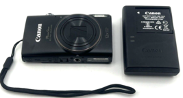 Canon PowerShot ELPH 360 HS Digital Camera Black 20.2MP 12x Zoom WiFi MINT - $569.00