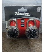 Master Lock Combination Lock, Stainless Steel, 1 7/8&quot;. NEW - $279.98 MXN