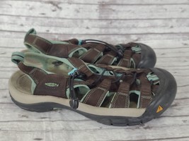 Keen Newport H2 Women&#39;s Sz 10 Brown Waterproof Hiking Trail Athletic Sandals - £21.24 GBP