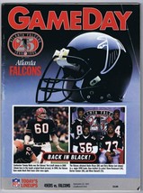 ORIGINAL Sep 23 1990 Gameday Magazine Program 49ers Falcons - £15.77 GBP
