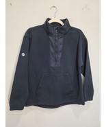 Levelwear Verve Await - Black - Small Petite S/P - 1/4 Zip Pullover  - $32.51 CAD