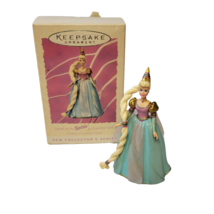 Rapunzel Barbie Children&#39;s Collectors Series Keepsake Hallmark Ornament 1997 Vtg - £3.86 GBP