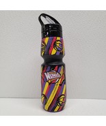 Platinum Silicone Harlem Wizards Basketball Water Bottle Purple Yellow Red - $29.60