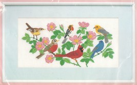 Vintage 1988 Dimensions From The Heart Songbirds Crewel Embroidery Kit 1... - $19.99