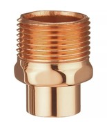 Central Boiler (10) Ea. 3/4 in. NPT  X 3/4 in. Sweat  Copper Male Adapt.... - $655.73 MXN