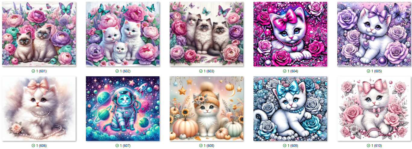 Cat & Dog Sublimation Ready To Press Transfer Prints Bundle Of 10 Transfer Desig Item image 6