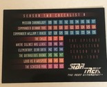 Star Trek The Next Generation Season Two Trading Card #202 Patrick Stewart - £1.57 GBP