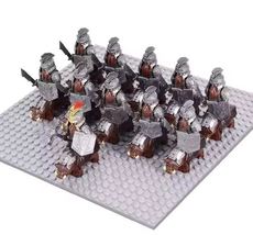 Warg Varg Orcs Soldier VS Uruk-hai Azog Figures Pigs Mini Dwarfs XP304 - $28.99