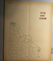 LOCUS 1970 Art Issue SF fanzine published by Charles &amp; Dena Brown (rare issue) - £39.56 GBP