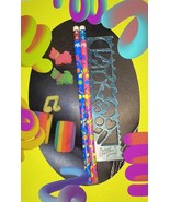 Vintage Lisa Frank Neon Pencils Stencil Music And Dog Erasers Set Of 12 ... - £14.21 GBP