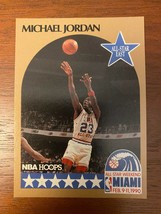 1990 Nba Hoops All Star Team Micheal Jordan #5 NR-Mint To Mint - £4.94 GBP